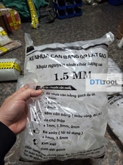 Ke Cân Bằng Gạch 1.5mm Túi 1Kg | Ke Nhựa Ốp Lát Tạo Ron 1.5mm Chuyên Dụng
