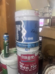 Bơm Keo Gạch Ộp - COMBO 8 Sản Phẩm: Bộ máy + Dụng Cụ + Vật Liệu