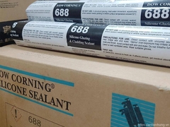 Keo Silicone Dow Corning 688 600ml - Keo silicon trung tính 1 thành phần, chịu thời tiết tốt, ưu việt kính cường lực