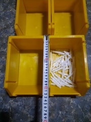 Khay nhựa đựng linh kiện A6. Dài 24cm x rộng 15.5cm x cao 12.5cm