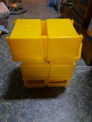 Khay nhựa đựng linh kiện A6. Dài 24cm x rộng 15.5cm x cao 12.5cm