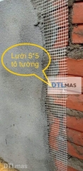 Lưới Thủy Tinh Mắt 5x5mm 145g/m² Cuộn 1x50m – Lưới Gia Cường Chống Nứt