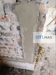 Lưới Thủy Tinh Mắt 5x5mm 80g/m² Cuộn 1x50m VDTL – Lưới Gia Cường Chống Nứt