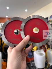 Lưỡi cắt bê tông, gạch, đá, vữa xây tạo rãnh vuông 10mm. Đường kính 114mm