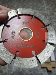 Lưỡi cắt bê tông, gạch, đá, vữa xây tạo rãnh vuông 8mm. Đường kính 95mm