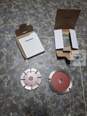 Lưỡi cắt bê tông, gạch, đá, vữa xây tạo rãnh vuông 8mm. Đường kính 95mm