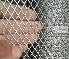 Lưới Thép Dập Giãn Mạ Kẽm 10x20mm Cuộn 1x30-35m | Lưới Hình Thoi Chống Nứt Tường, Trát Vữa