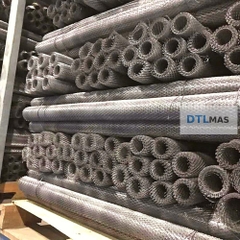 Lưới Thép Dập Giãn Mạ Kẽm 45x90mm Dày 3mm Cuộn 1x10m | Lưới Hình Thoi Chịu Lực Công Nghiệp