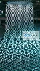 Lưới Thép Dập Giãn Mạ Kẽm 45x90mm Dày 3mm Cuộn 1x10m | Lưới Hình Thoi Chịu Lực Công Nghiệp