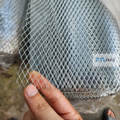 Lưới Thép Dập Giãn Mạ Kẽm 6x12mm Cuộn 1x30m | Lưới Hình Thoi Chống Nứt Tường, Trát Vữa