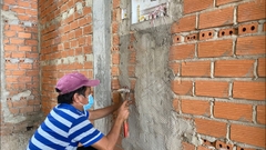 Lưới trát tường chống nứt hình thoi 10x20mm cuộn 1x45-50m