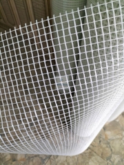 Lưới thủy tinh 10x10 - 1x100m - Tỷ trọng 120g/m2 - Cuộn 100m - Lưới thủy tinh gia cường chống nứt cho vữa trát tường, cán nền