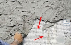 Lưới thủy tinh 5x5, tỉ trọng 140g/m², cuộn 1x50m - Lưới thủy tinh gia cường chống nứt cho vữa trát tường, cán nền