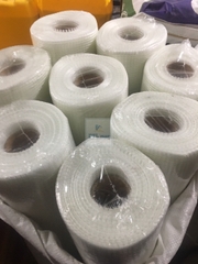 Lưới thủy tinh 5x5, tỉ trọng 60g/m², cuộn 1x50m - Lưới thủy tinh gia cường chống nứt cho vữa trát tường, cán nền