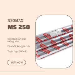 Neomax MS 250 600ml - Keo trám khe đàn hồi gốc MS Polymer