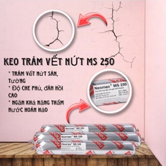 Neomax MS 250 600ml - Keo trám khe đàn hồi gốc MS Polymer