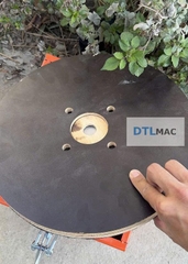 Mâm Gỗ Dán Nhám Gai D330mm | Lắp Máy Mài Sàn G350