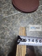 Mâm Gỗ Dán Nhám Gai D330mm | Lắp Máy Mài Sàn G350