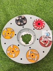 Mâm máy mài sàn Karva Lắp Đĩa Sắt