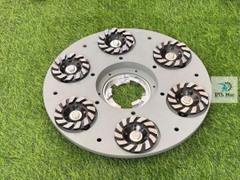 Mâm máy mài sàn Karva Lắp Đĩa Sắt