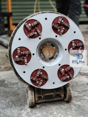 Mâm máy mài sàn Karva Lắp Đĩa Sắt