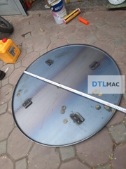 Mâm Xoa Nền D950mm Dày 3mm | Mâm Xoa Bê Tông Cho Máy Xoa Nền 1000mm