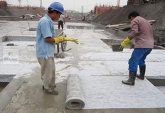 Màng chống thấm 3 lớp PPE dày 0.6~0.8mm, cuộn1.2x50m ZHANGSHI. Màng chống thấm cao cấp, có cấu tạo 3 lớp. Màng chống thấm Polypropylene Elastomer