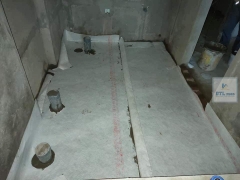 Màng chống thấm PPE 3 lớp LDTLpro dày 0.6~0.7mm, khổ rộng 1.2m, tỷ trọng 240-250g. Màng chống thấm cao cấp, có cấu tạo 3 lớp. Màng chống thấm Polypropylene Elastomer