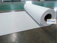 Màng chống thấm PPE 3 lớp VDTL dày 0.8mm, khổ rộng 1.2m, tỷ trọng ~270g. Màng chống thấm cao cấp, có cấu tạo 3 lớp. Màng chống thấm Polypropylene Elastomer