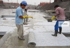 Màng chống thấm PPE 3 lớp VDTL dày 0.8mm, khổ rộng 1.2m, tỷ trọng ~270g. Màng chống thấm cao cấp, có cấu tạo 3 lớp. Màng chống thấm Polypropylene Elastomer