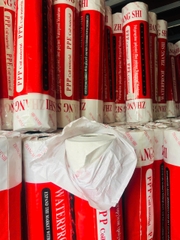 Màng chống thấm PPE 3 lớp KDTL dày ~0.4mm, khổ rộng 1.2m, tỷ trọng ~230g. Màng chống thấm cao cấp, có cấu tạo 3 lớp. Màng chống thấm Polypropylene Elastomer