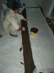 Màng chống thấm PPE 3 lớp KDTL dày ~0.4mm, khổ rộng 1.2m, tỷ trọng ~230g. Màng chống thấm cao cấp, có cấu tạo 3 lớp. Màng chống thấm Polypropylene Elastomer