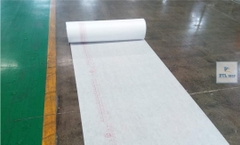 Màng chống thấm 3 lớp, màng PPE dày 0.6~0.7mm, tỷ trọng 250gr/m2, cuộn 1.2x50m ZHENHAI Pro. Màng chống thấm cao cấp, có cấu tạo 3 lớp. Màng chống thấm Polypropylene Elastomer