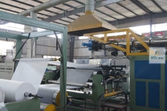Màng chống thấm 3 lớp, màng PPE dày 0.6~0.7mm, tỷ trọng 250gr/m2, cuộn 1.2x50m ZHENHAI Pro. Màng chống thấm cao cấp, có cấu tạo 3 lớp. Màng chống thấm Polypropylene Elastomer