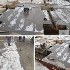 Màng chống thấm 3 lớp, màng PPE dày 0.6~0.7mm, tỷ trọng 250gr/m2, cuộn 1.2x50m ZHENHAI Pro. Màng chống thấm cao cấp, có cấu tạo 3 lớp. Màng chống thấm Polypropylene Elastomer