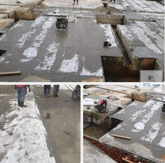 Màng chống thấm 3 lớp, màng PPE dày 0.4~0.5mm, tỷ trọng 150gr/m2, cuộn 1.15x87m ZHENHAI Pro. Màng chống thấm cao cấp, có cấu tạo 3 lớp. Màng chống thấm Polypropylene Elastomer