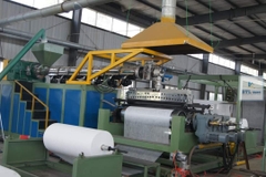 Màng chống thấm PPE 3 lớp LDTL dày 0.3~0.4mm, khổ rộng 1.15m, tỷ trọng 130g. Màng chống thấm cao cấp, có cấu tạo 3 lớp. Màng chống thấm Polypropylene Elastomer