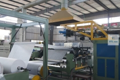 Màng chống thấm 3 lớp, màng PPE dày 0.6~0.7mm, tỷ trọng 250gr/m2, cuộn 1.15x87m ZHENHAI Pro. Màng chống thấm cao cấp, có cấu tạo 3 lớp. Màng chống thấm Polypropylene Elastomer