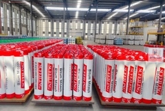 Màng chống thấm 3 lớp, màng PPE dày 0.4~0.5mm, tỷ trọng 150gr/m2, cuộn 1.15x87m ZHENHAI Pro. Màng chống thấm cao cấp, có cấu tạo 3 lớp. Màng chống thấm Polypropylene Elastomer