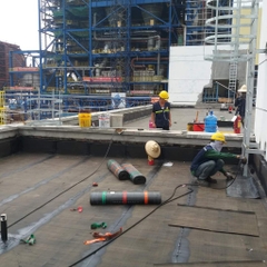 IDROPOL MINERAL 3MM - Màng chống thấm khò nóng dày 3mm, mặt Đá - Nhập khẩu Italy