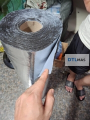 MATCOOL 1.5mm Màu Bạc Cuộn 1x30m | Màng Tự Dính Phủ Nhôm Chống Dột Mái Tôn, Chống Nóng Kháng UV
