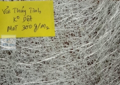 Vải thủy tinh không dệt 300g/m2, vải MAT - Làm Khuôn Composite, bọc phủ FRP