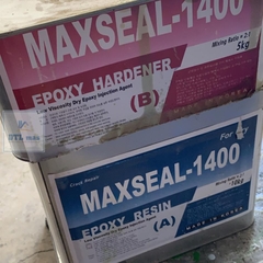 MaxSeal 1400 - Bộ 15kg - Keo Epoxy bơm sửa chữa khe nứt, hàn gắn kết cấu