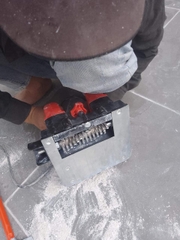 Máy bào tường, máy bào bột bả tường Model FH-155. Công suất 1800W, nguồn điện 220V - 50Hz