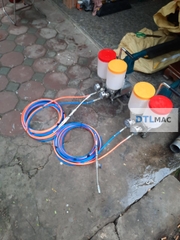 Máy Bơm Keo PU & Epoxy 2 Phễu 9999 – Máy Injection 2 Thành Phần Áp Lực Cao