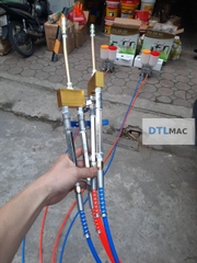 Máy Bơm Keo PU & Epoxy 2 Phễu 9999 – Máy Injection 2 Thành Phần Áp Lực Cao