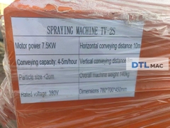 Máy Bơm Vữa Trục Vít TV-2S 7.5kW/380V