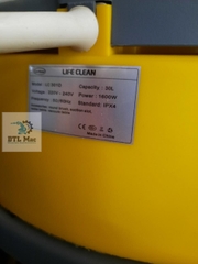 LC 301D - Máy hút bụi công nghiệp, máy hút bụi gia đình đa năng công suất 1800W tích hợp 2 chế độ Khô - Ướt