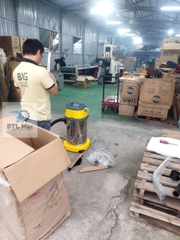 LC 301D - Máy hút bụi công nghiệp, máy hút bụi gia đình đa năng công suất 1800W tích hợp 2 chế độ Khô - Ướt