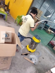 LC 301D - Máy hút bụi công nghiệp, máy hút bụi gia đình đa năng công suất 1800W tích hợp 2 chế độ Khô - Ướt